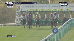 Video preview image for Newmarket 15:35 - British EBF Ruby Anniversary Nursery Handicap (Sire and Dam Restricted) (2)
