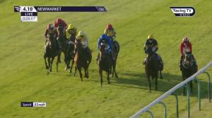 Video preview image for Newmarket 16:10 - Every Race Live On Racing TV Fillies' Handicap (3)