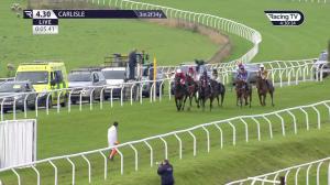 Video preview image for Carlisle 16:30 - Daily Charged Up Offers At rhino.bet Novices' Handicap Chase (4)