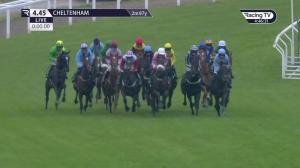 Video preview image for Cheltenham 16:45 - Cheltenham & South West Racing Club Open National Hunt Flat (2)