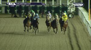 Video preview image for Chelmsford City 19:00 - Racing Welfare Supporting Racing's Workforce Handicap (6)