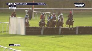 Video preview image for Huntingdon 15:00 - Discover Whats Trending At rhino.bet Casino Handicap Hurdle (5)