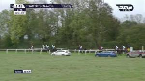 Video preview image for Stratford-on-Avon 13:45 - EBF and Traffic Lights Jamie 'National Hunt' Novices' Hurdle (Qualifier) (3) (Div 1)