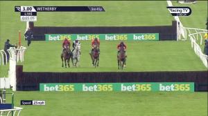 Video preview image for WETHERBY 15:00 - Bet365 Charlie Hall Chase (Grade 2) (1)