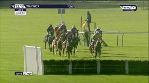 Video preview image for Warwick 12:12 - TrustATrader trustatrader.com Juvenile Maiden Hurdle (4)