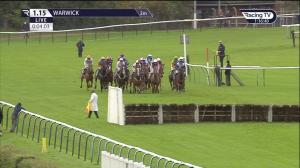 Video preview image for Warwick 13:15 - Watch On Racing TV Novices' Hurdle (4)