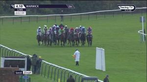 Video preview image for Warwick 16:10 - Join Racing TV Now EBF Mares' Open National Hunt Flat (5)