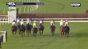 Video preview image for Newbury 15:00 - Get A Run For Your Money At BetVictor Handicap Chase (3)