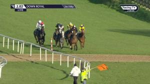 Video preview image for Down Royal 14:02 - Bottlegreen Hurdle (Jezki) (Grade 3)