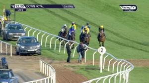 Video preview image for Down Royal 12:35 - Lisburn and Castlereagh City Council 3-y-o Hurdle