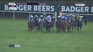 Video preview image for Wincanton 16:10 - Join The Harry Fry Racing Syndicate Open National Hunt Flat (5)