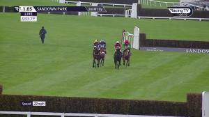 Video preview image for Sandown Park 13:05 - Sri Lanka - The Wonder Of Asia  Novices' Limited Handicap Chase (3)