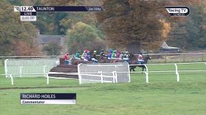 Video preview image for TAUNTON 12:40 - Jeremy Parsons 60th Birthday Celebration Conditional Jockeys' Handicap Hurdle (5)