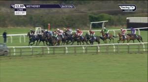 Video preview image for WETHERBY 12:09 - Dransfields Ciu Novices' Hurdle (3)