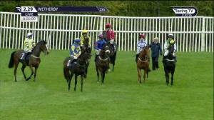 Video preview image for WETHERBY 14:29 - Join Racing TV Now 'Introductory' Hurdle (2)