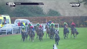 Video preview image for Navan 15:15 - Irish Stallion Farms EBF Beginners Chase