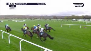 Video preview image for Cheltenham 13:45 - cavani.co.uk Novices' Limited Handicap Chase (3)