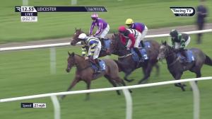 Video preview image for Leicester 12:55 - Join Racing TV Today Fillies' Juvenile Maiden Hurdle (3)