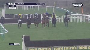Video preview image for Leicester 13:30 - Racecourse Live Streams On Racing TV Extra Handicap Chase (4)