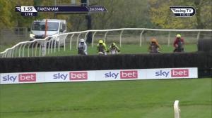 Video preview image for Fakenham 13:55 - Weatherbys Hamilton Novices' Handicap Chase (5)