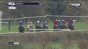 Video preview image for Warwick 14:40 - Duncan Smith Over The Hill Birthday Mares' Novices' Handicap Chase (Qualifier) (4)