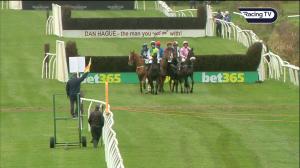 Video preview image for Market Rasen 14:15 - Pertemps Network Novices' Handicap Chase (4)