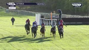 Video preview image for Catterick Bridge 12:05 - Racing To School Conditional Jockeys' Handicap Hurdle (Qualifier) (4)