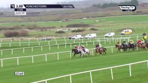 Video preview image for Punchestown 15:08 - Colm Quinn Bmw Novice Handicap Hurdle