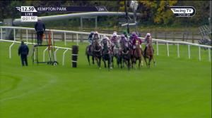 Video preview image for KEMPTON PARK 12:50 - EBF Stallions 'National Hunt' Novices' Hurdle (Qualifier) (4)