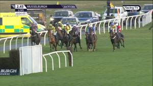 Video preview image for Musselburgh 14:45 - James and Gloria Roche Handicap Chase (3)