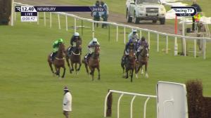 Video preview image for Newbury 12:40 - Coral Racing Club Novices' Limited Handicap Chase (3)