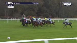 Video preview image for Newbury 15:35 - Play Coral "Racing-super-series" For Free Handicap Hurdle (2)