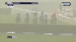 Video preview image for Newbury 12:30 - Sir Peter O'Sullevan Memorial Handicap Chase (2)