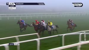 Video preview image for Newbury 15:25 - Coral Get Closer To The Action Handicap Chase (2)