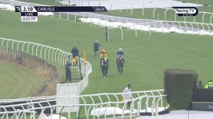 Video preview image for Carlisle 14:10 - Bet In Play On rhino.bet Handicap Hurdle (3)