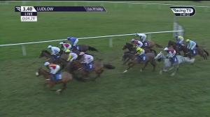 Video preview image for Ludlow 15:40 - Marsh Commercial Open National Hunt Flat (4)