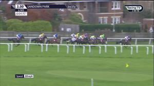 Video preview image for Sandown Park 15:00 - Betfair Exchange Handicap Chase (3)