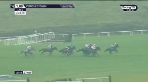 Video preview image for Punchestown 13:00 - William Hill Play Responsibly Maiden Hurdle
