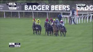 Video preview image for Wincanton 14:45 - Yarlington Handicap Hurdle (3)