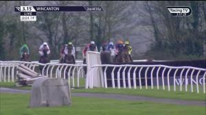 Video preview image for Wincanton 15:15 - Woolston Novices' Handicap Chase (5)