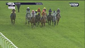 Video preview image for Exeter 15:25 - Clapham Open National Hunt Flat (5)