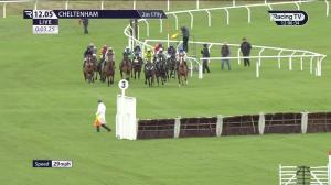 Video preview image for Cheltenham 12:05 - British EBF 'National Hunt' Novices' Hurdle (Qualifier) (3)