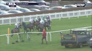 Video preview image for Musselburgh 13:55 - tote.co.uk Four Calling Birds Novices' Handicap Chase (4)