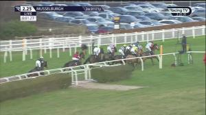 Video preview image for Musselburgh 14:25 - tote.co.uk Three French Hens Handicap Hurdle (Qualifier) (5)