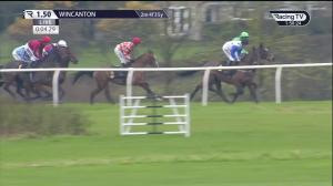 Video preview image for Wincanton 13:50 - Lady Godiva Mares' Novices Chase (Listed) (1)