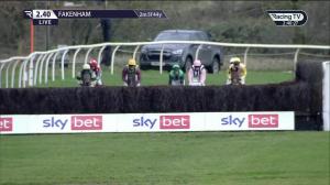 Video preview image for Fakenham 14:40 - Sky Bet Request A Bet Female Jockeys' Handicap Chase (3)