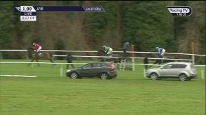 Video preview image for Ayr 13:00 - Volunteer With Ayrshire Cancer Support Novices' Hurdle (4)
