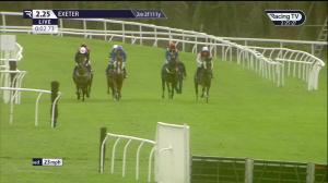 Video preview image for Exeter 14:25 - NAF Metazone Handicap Hurdle (3)