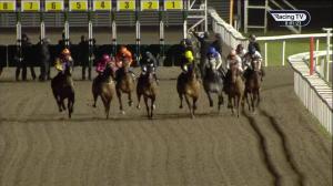 Video preview image for Chelmsford City 20:00 - Support The Injured Jockeys Fund Handicap (6) (Div 2)