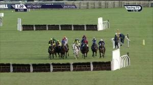 Video preview image for WETHERBY 13:00 - William Hill Epic Boost Novices' Handicap Hurdle (4)